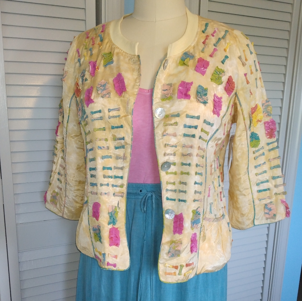 Size large Parsley & Sage boho jacket